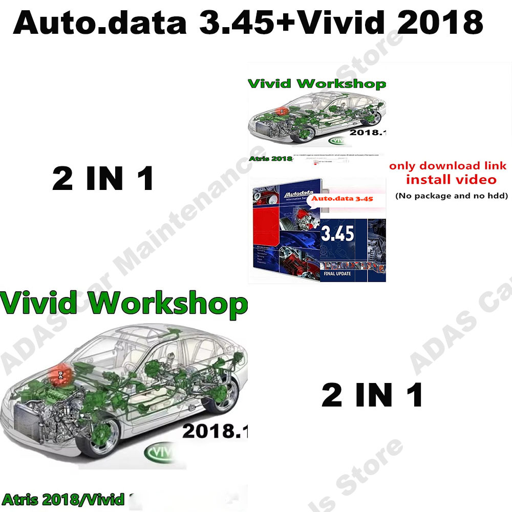 Workshop Tools Diagram - Hot Autodata 3.45 Car Maintenance Tools