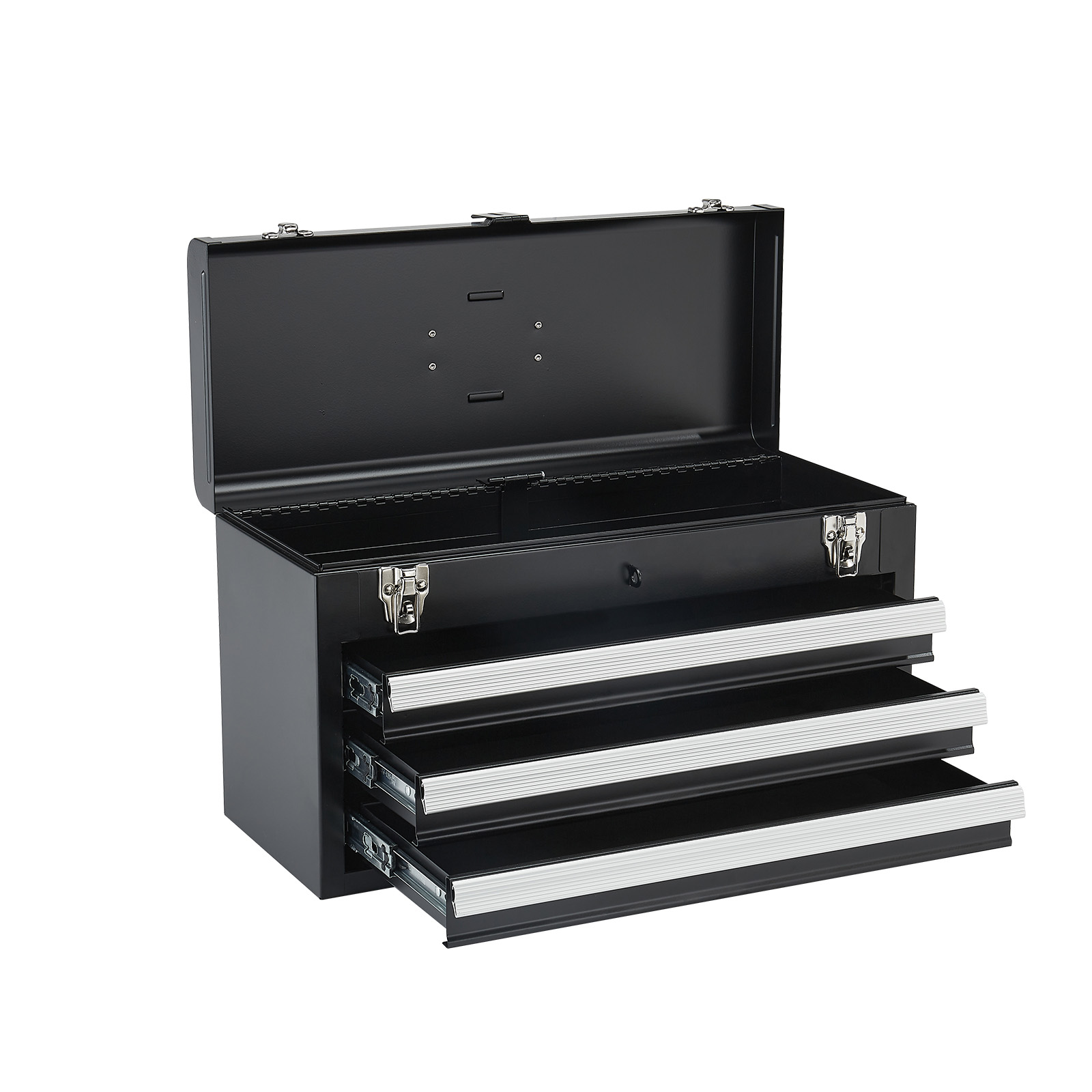 Workshop Tools Box - SucceBuy 20in 3-Drawer Metal Tool Box