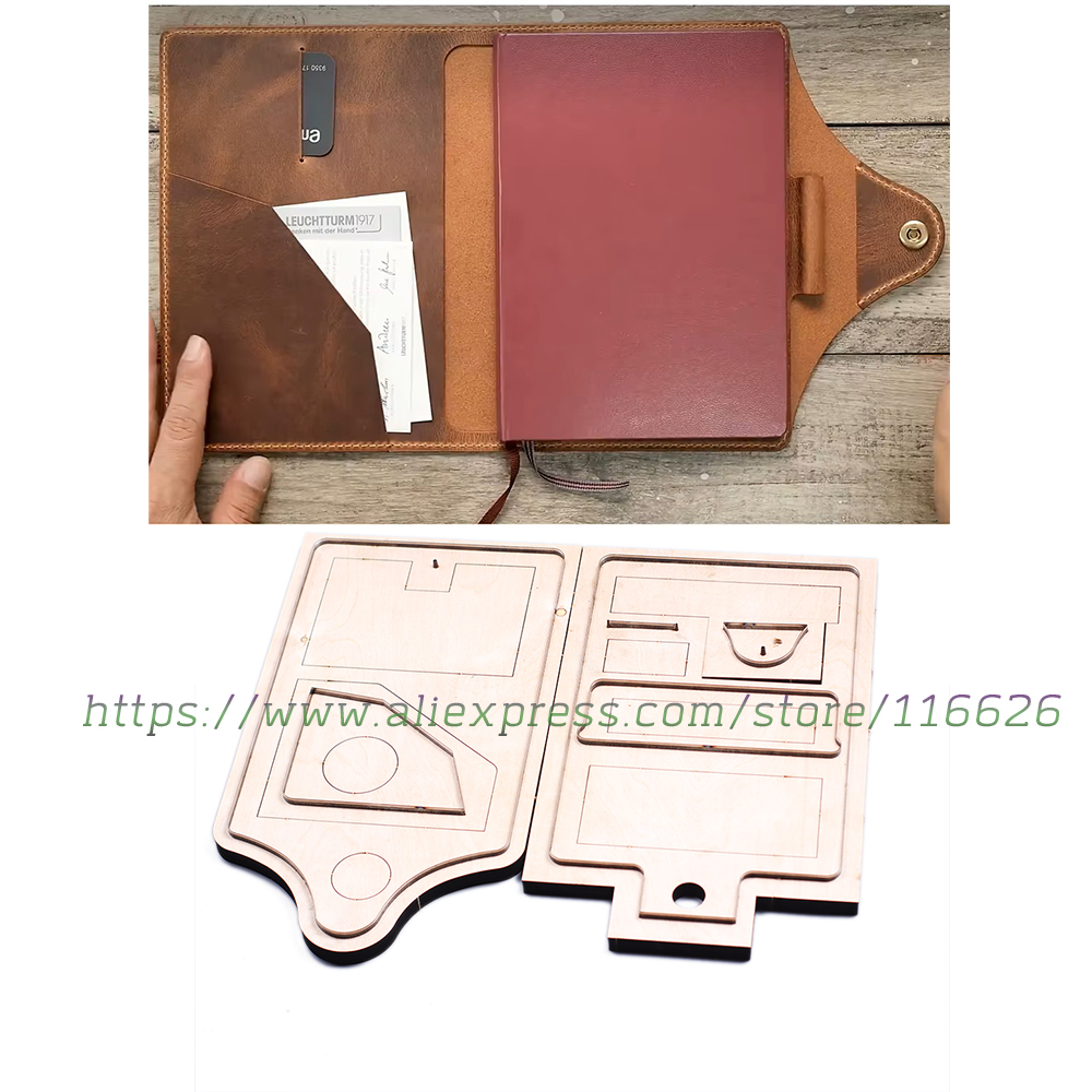 Tap Die Set - mold for A5 14.8x21cm notebook cover