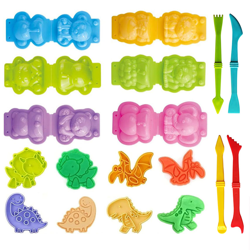 Tools Workshop Kids - 3D Animal Play Dough Tools Kids