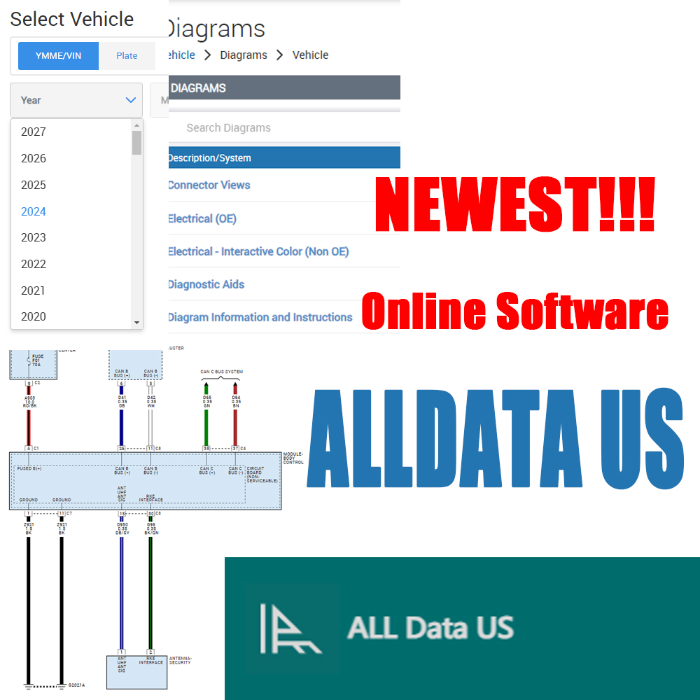 2026 Alldata US Full Version O - Workshop Tools Diagram ulasan dan harga