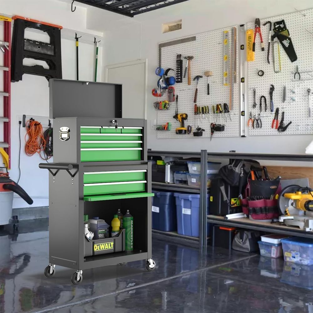 42.9 Lockable Wheeled Tool Che - Workshop Tools Box ulasan dan harga