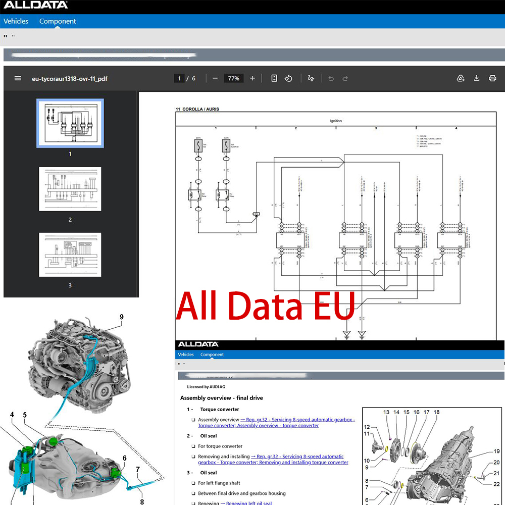 2026 Alldata Online Software A - Workshop Tools Diagram ulasan dan harga