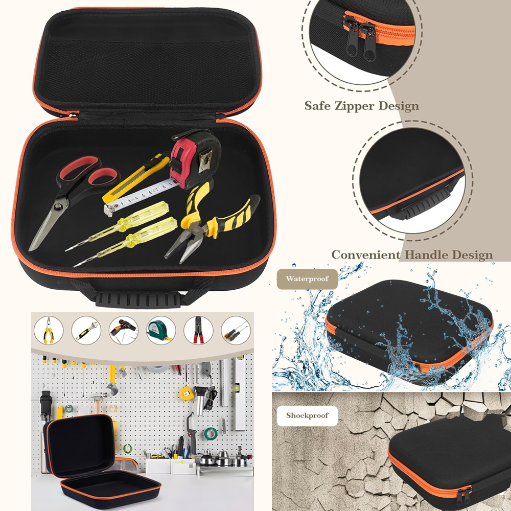 Hard Shell Storage Box Waterpr - Workshop Tools Box ulasan dan harga
