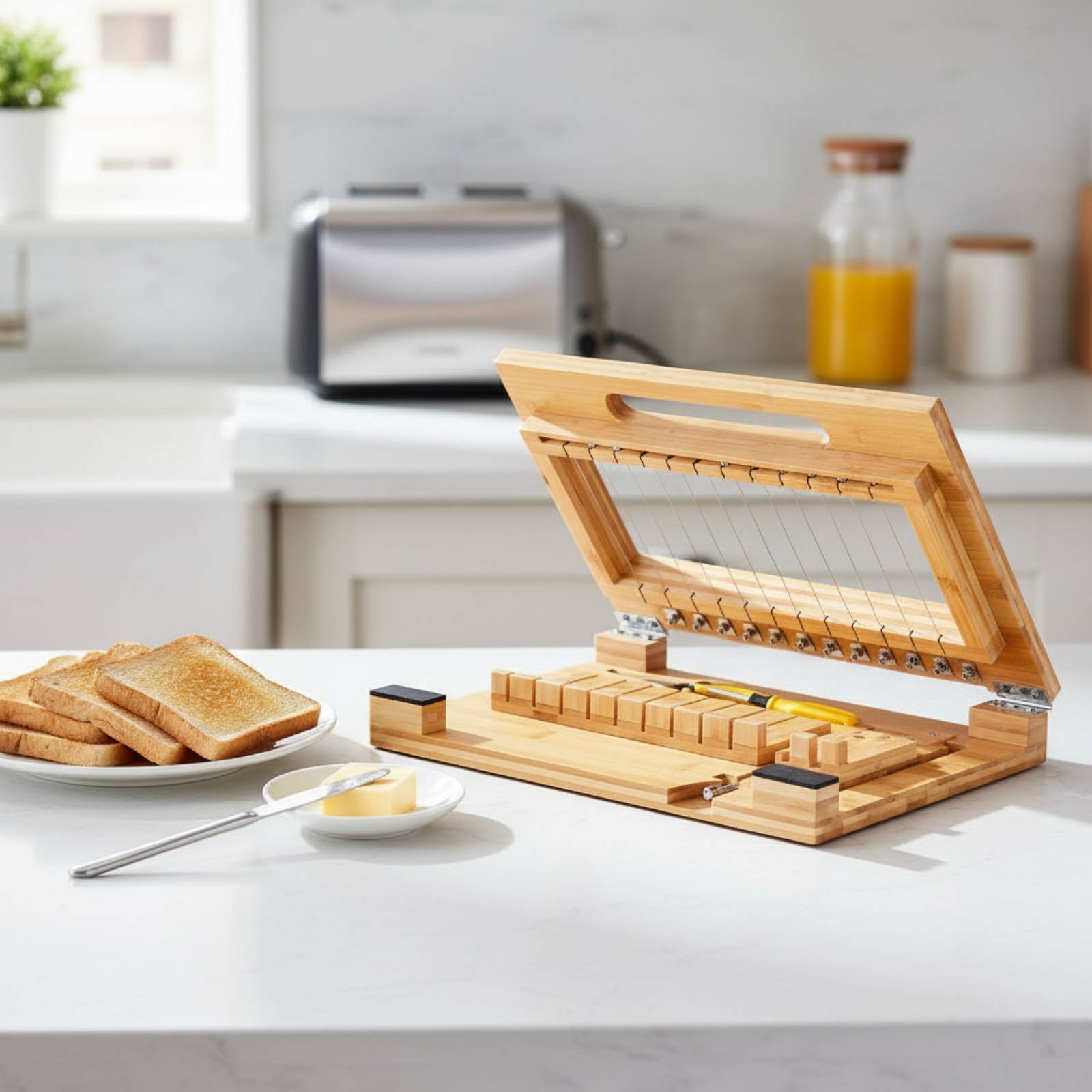Bamboo Soap Cutter 2-in-1 Desi - Workshop With Tools ulasan dan harga