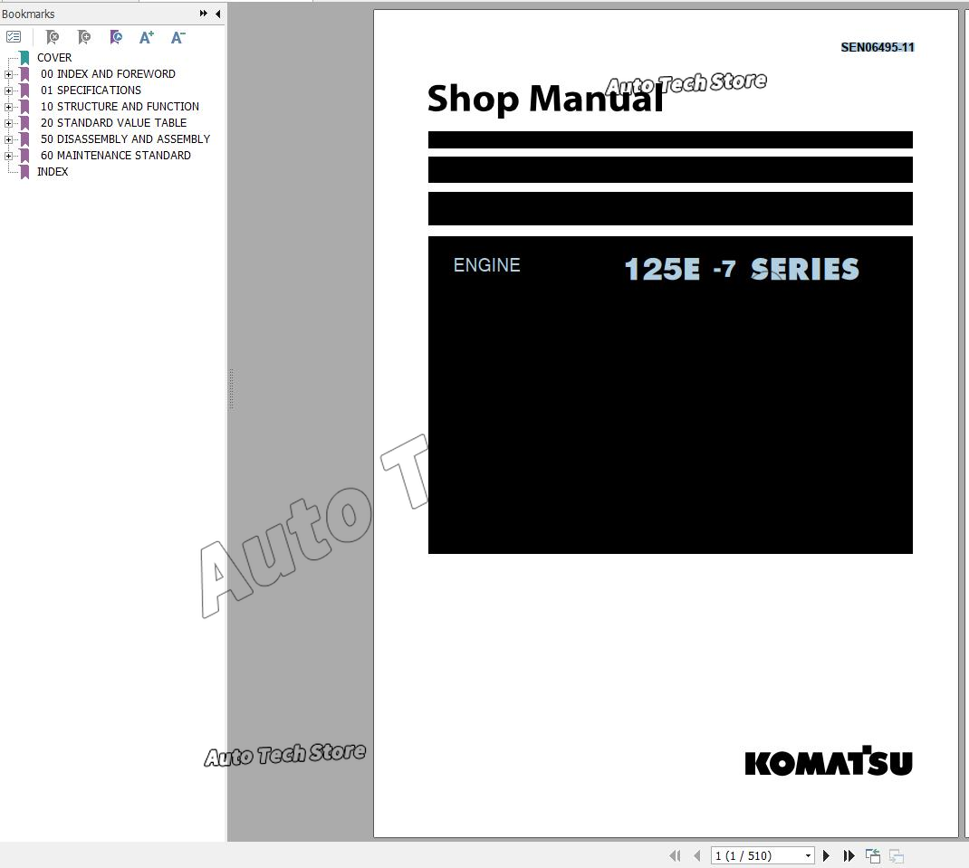 For Komatsu Diesel Engine Shop - Tools In Workshop Pdf ulasan dan harga