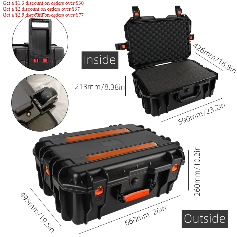 Large Capacity Tool box with w - Workshop Tools Box ulasan dan harga