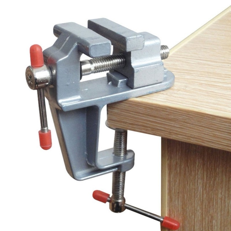 Aluminum Mini Table Clamp Smal - Workshop Tools Vice ulasan dan harga