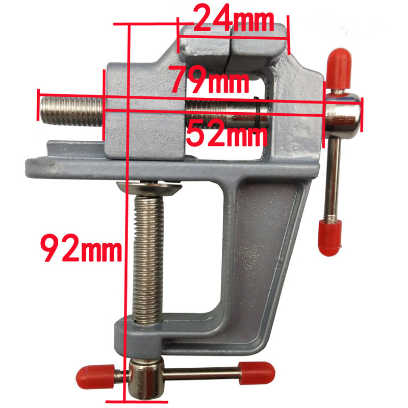 Aluminum Mini Table Clamp Smal - Workshop Tools Vice ulasan dan harga