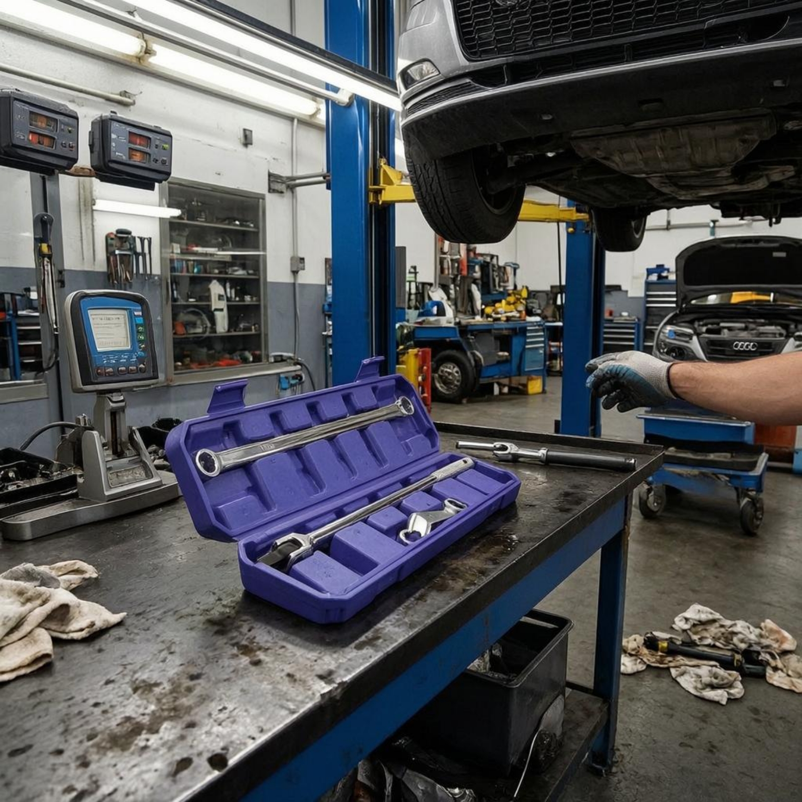 3 Pieces Wheel Alignment Wrenc - Workshop With Tools ulasan dan harga