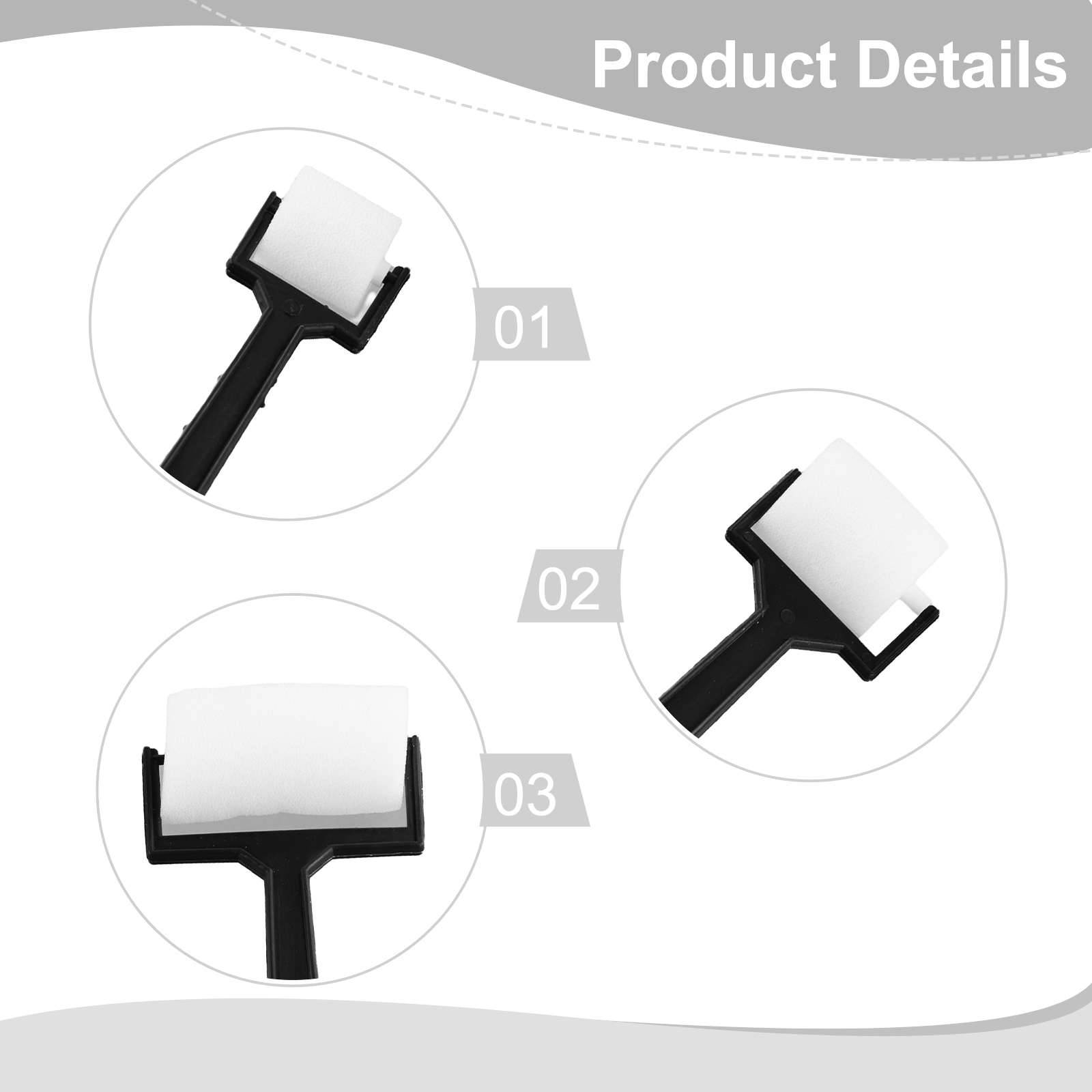 3pcs Craft Tools White Sponge  - Tools Workshop Kids ulasan dan harga