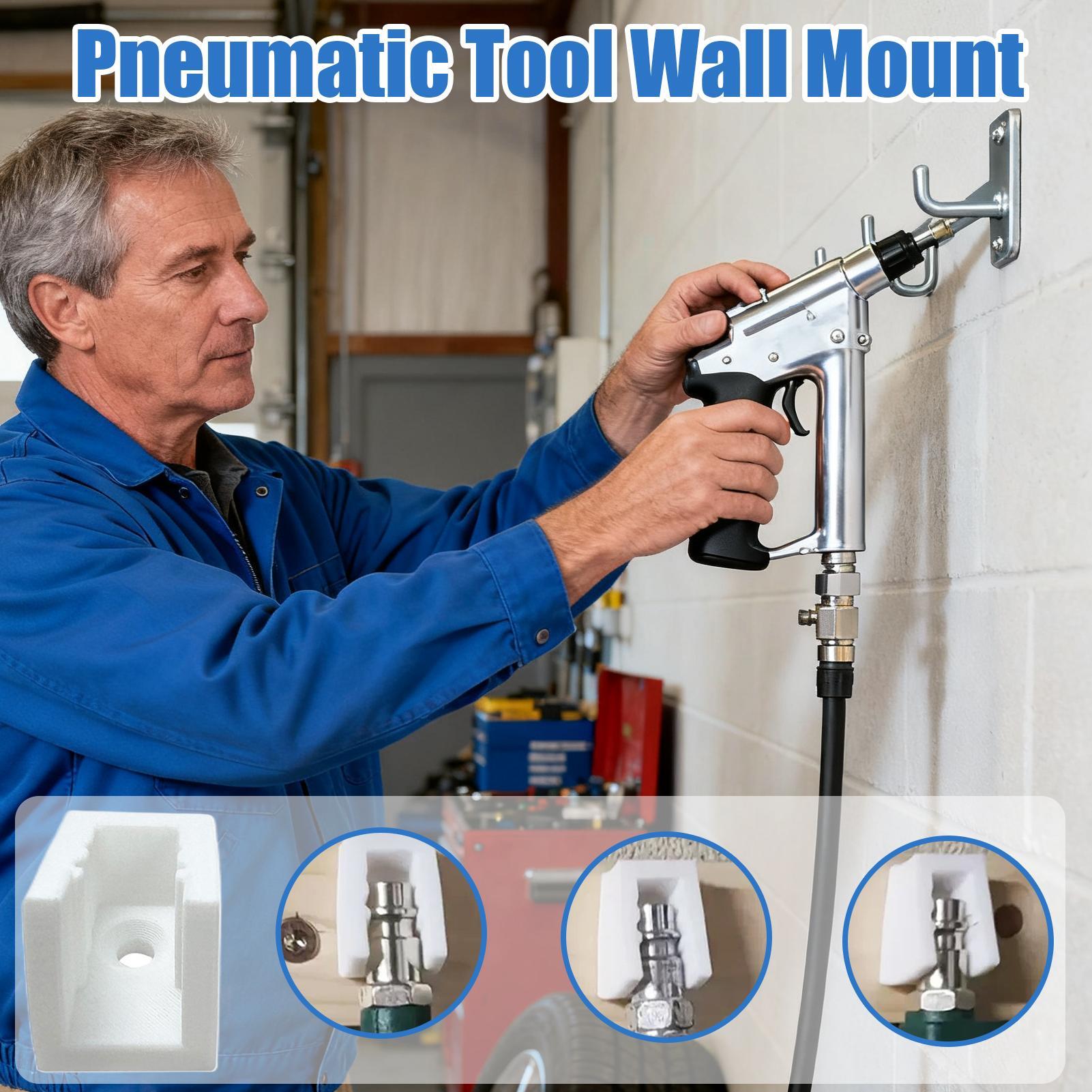 10PCS Air Tool Holder Set Wall - Tools Box For Workshop ulasan dan harga