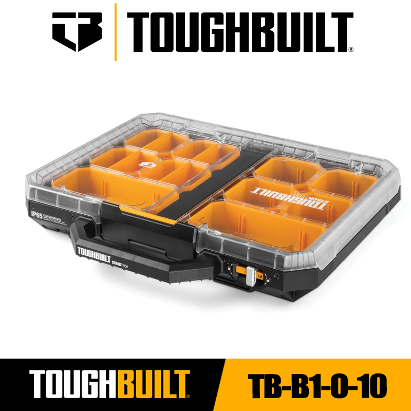 TOUGHBUILT TB-B1-O-10 STACKTEC - Workshop Tools Box ulasan dan harga