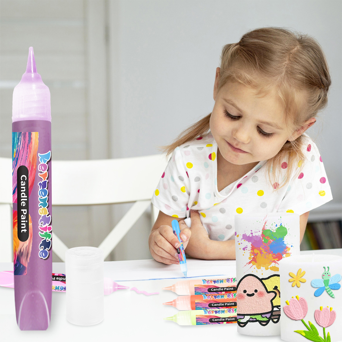 24Colors 10Ml Candle Paints Hi - Tools Workshop Kids ulasan dan harga