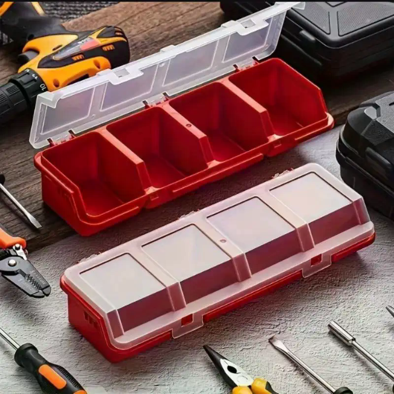 Screw Organizer Box Plastic 4  - Workshop Tools Box ulasan dan harga