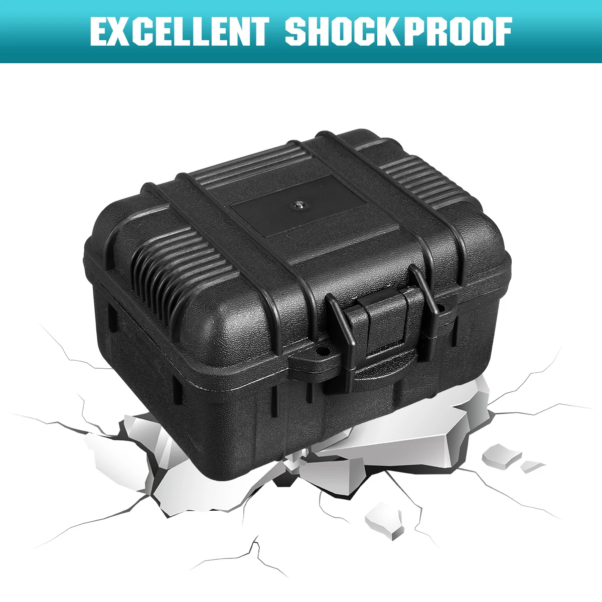 Waterproof 6 Sizes Black Hard  - Workshop Tools Box ulasan dan harga