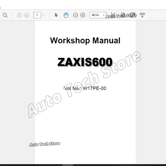 For Hitachi Full Shop Manual S - Tools In Workshop Pdf ulasan dan harga