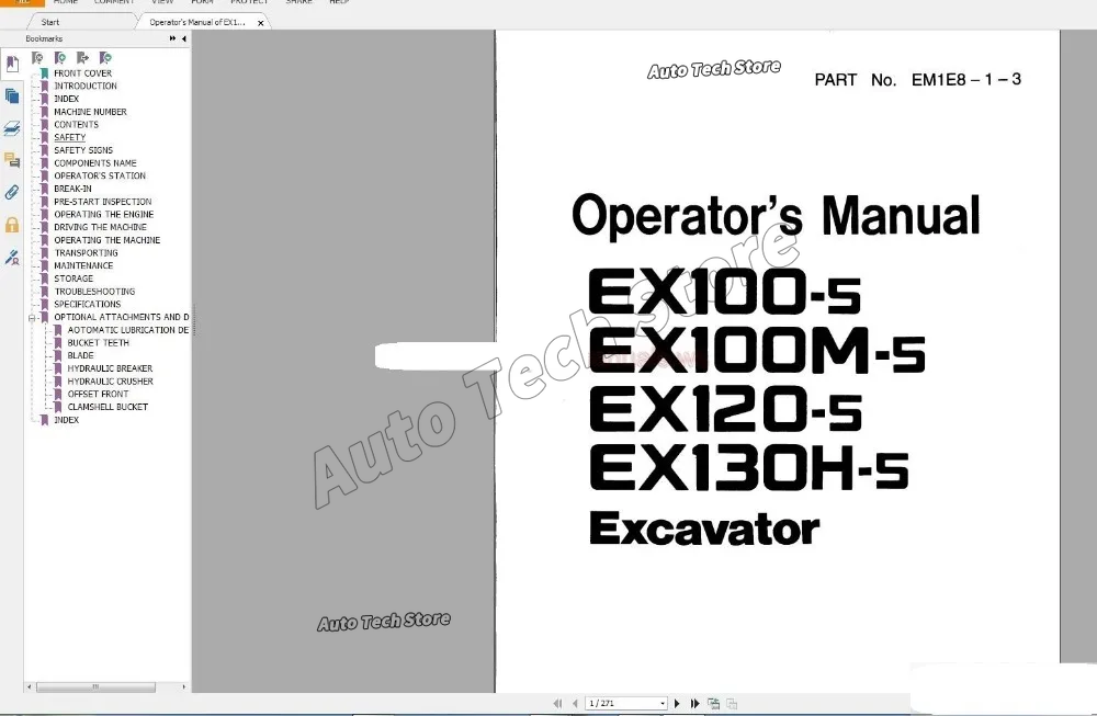 For Hitachi Full Shop Manual S - Tools In Workshop Pdf ulasan dan harga
