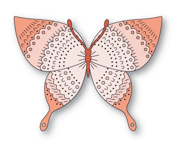 Easter Egg Butterfly Metal Cut - Tap Die Set ulasan dan harga