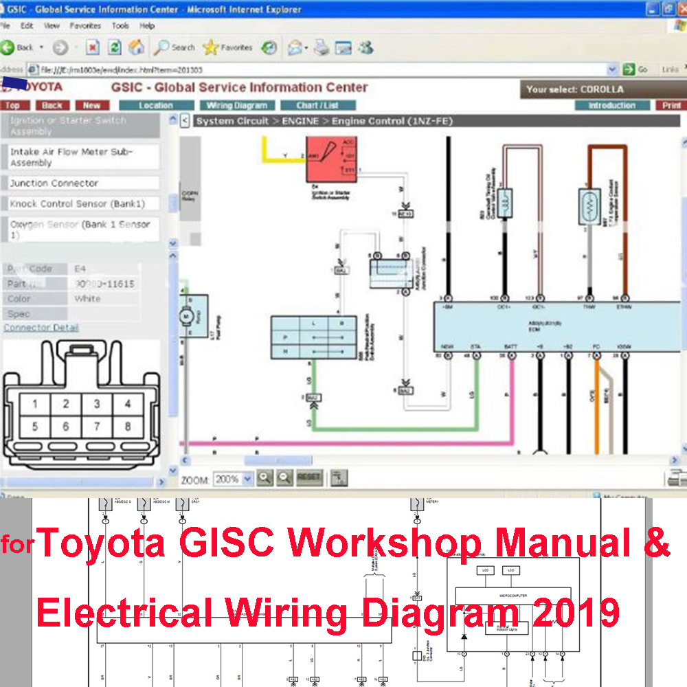 ECU Repair For Toyo-ta GISC Wo - Workshop Tools Diagram ulasan dan harga