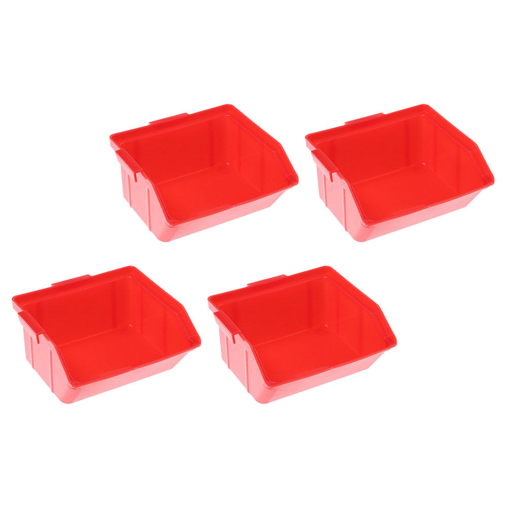 4Pcs Modular Stackable Storage - Workshop Tools Box ulasan dan harga
