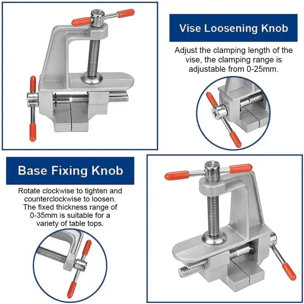 Mini Bench Vise Muliti-Funcati - Workshop Tools Vice ulasan dan harga