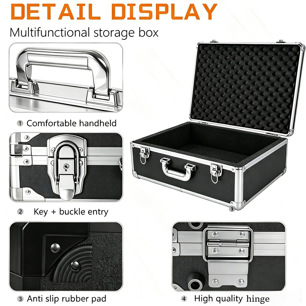 Aluminum Tool box Case Large H - Workshop Tools Box ulasan dan harga
