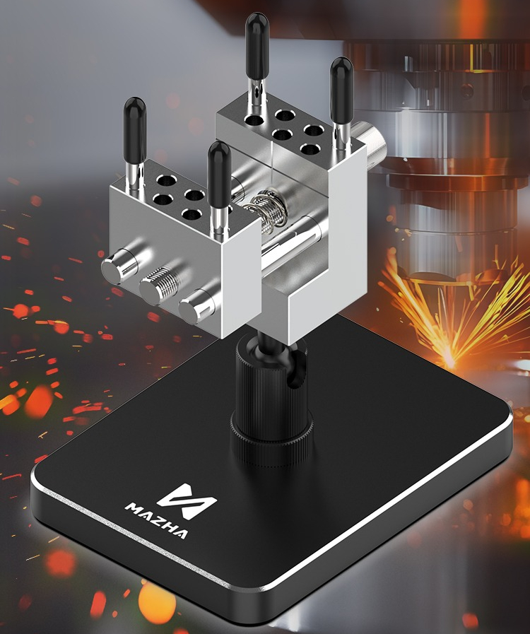 2-in-1 Mini Bench Vise MAZHA T - Workshop Tools Vice ulasan dan harga