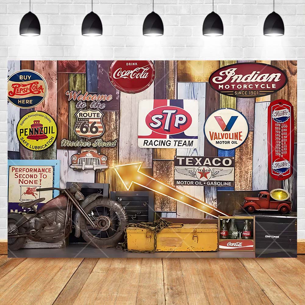 Retro Motorcycle Car Repairs G - Tools Workshop Kids ulasan dan harga
