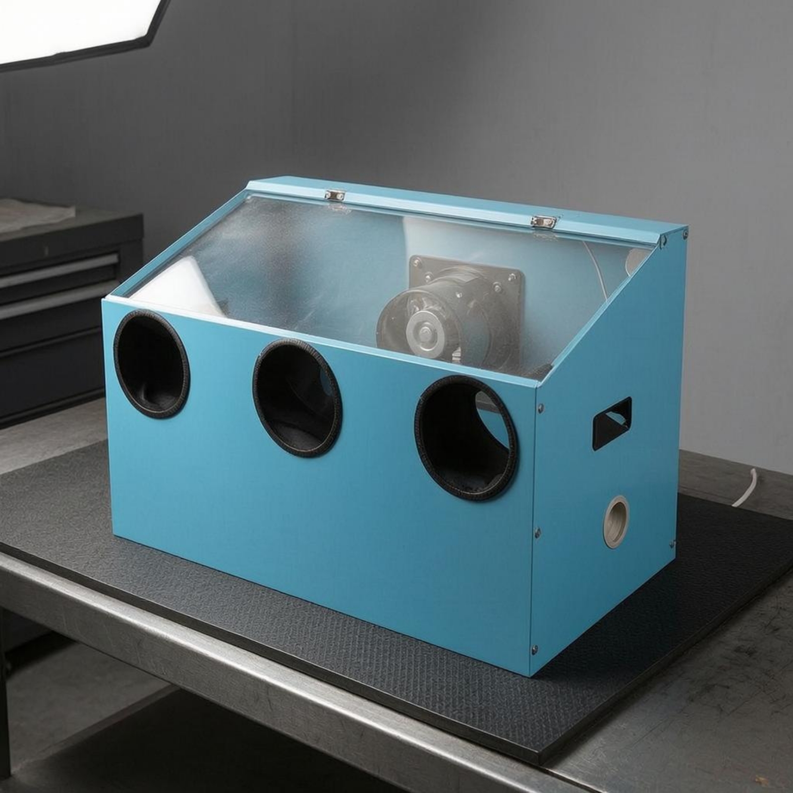 Fully Enclosed Dust Box Transp - Workshop Tools Box ulasan dan harga