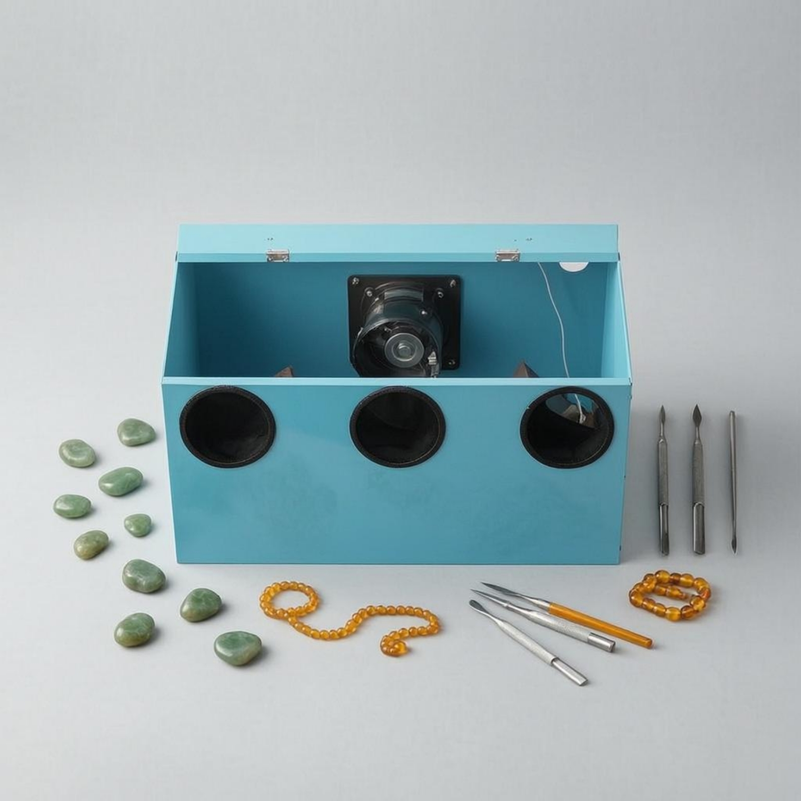 Fully Enclosed Dust Box Transp - Workshop Tools Box ulasan dan harga